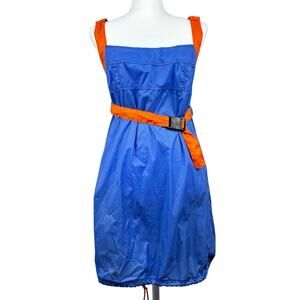 Vintage Diesel Dress size M y2k 90s rave club techno nylon